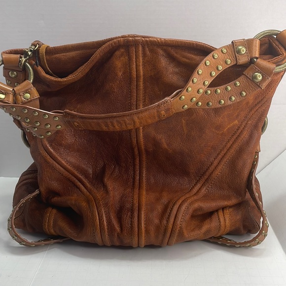 Botkier Bags Authentic Botkier Distressed Leather Hobo Bag With